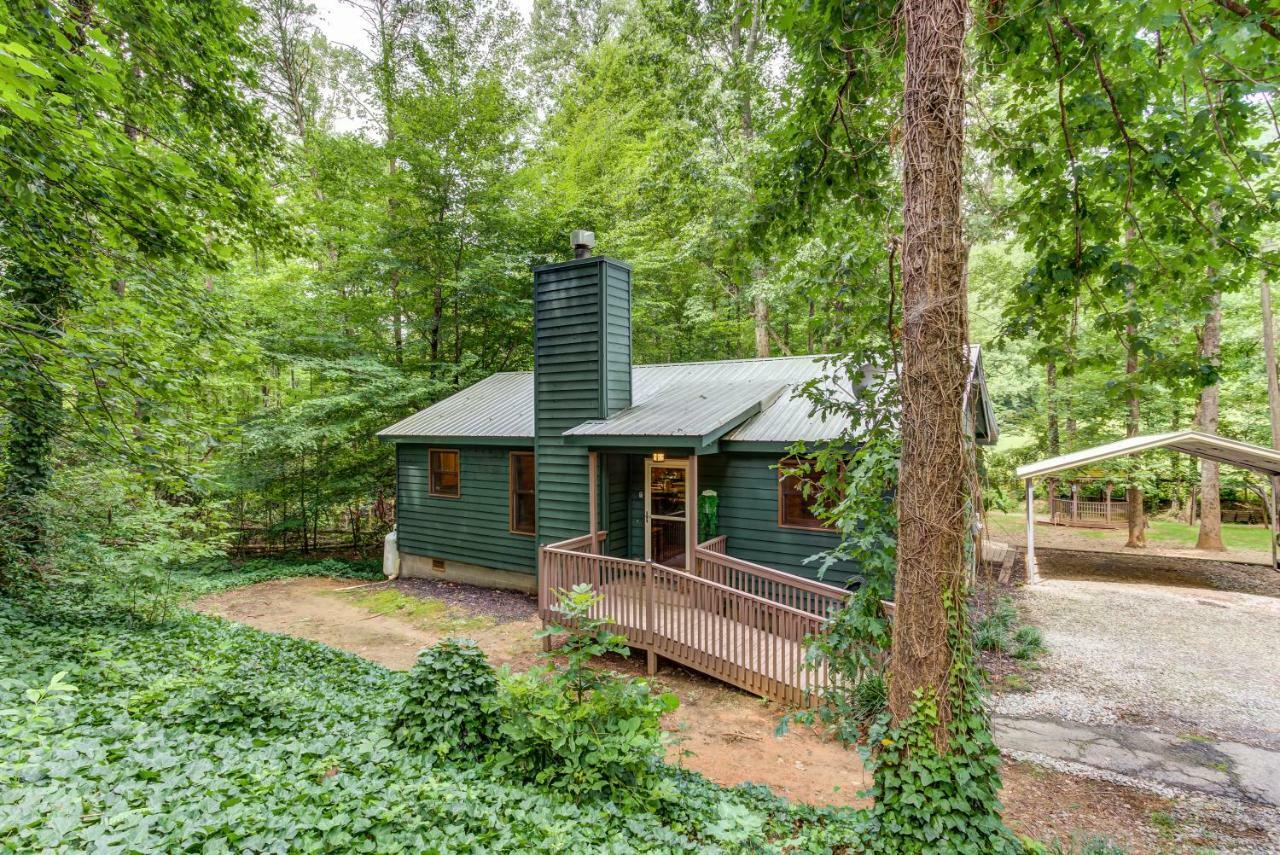 Coffee Creek Cabin Sautee Nacoochee Ngoại thất bức ảnh
