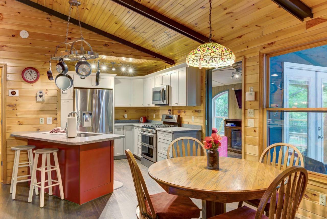 Coffee Creek Cabin Sautee Nacoochee Ngoại thất bức ảnh